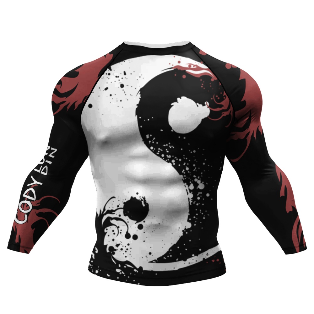 Outdoor Sportswear - Men's Sports Compression Long-sleeve Top Tai