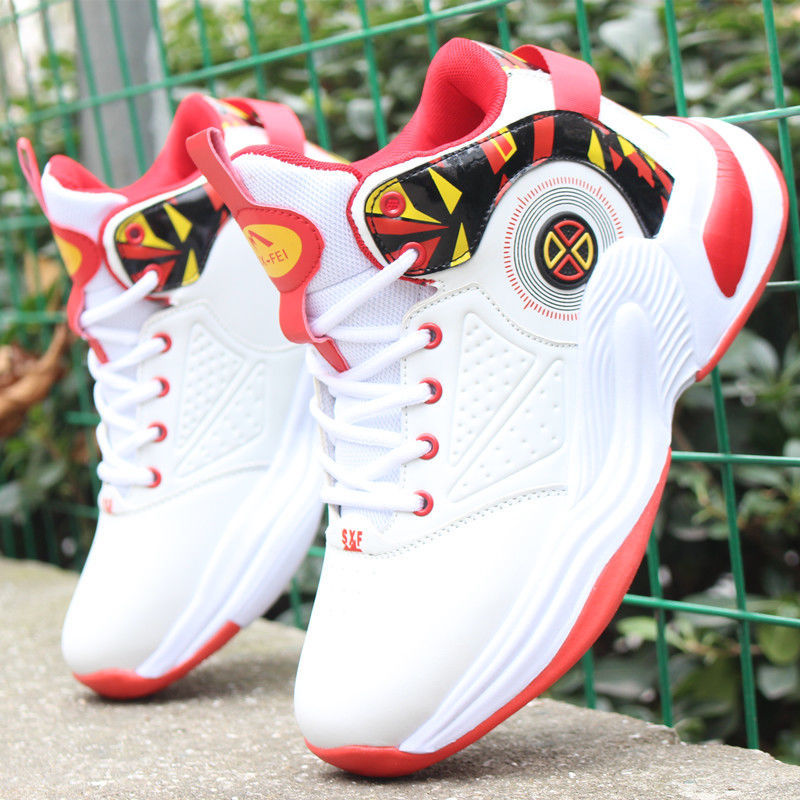 Outdoor Sport Flooring - Basketball Shoes For Men High-Top Sneakers