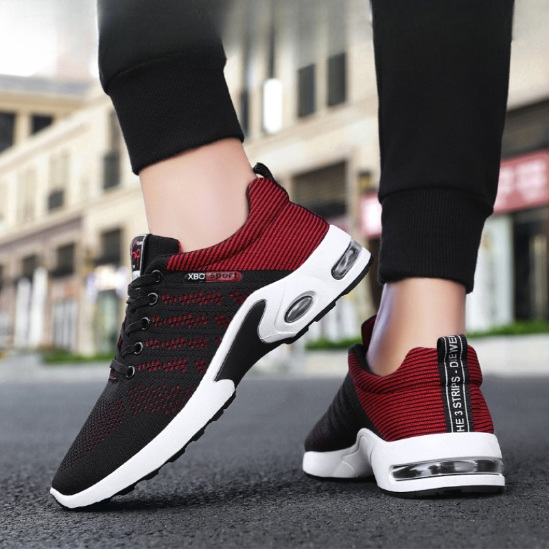 Outdoor Sport Flooring - Baasploa Men Lightweight Mesh Running Shoes