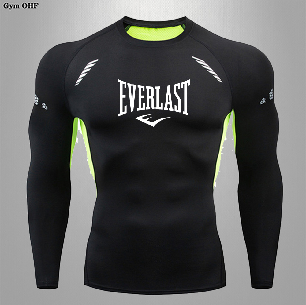 Men's Sports Tight Long-Sleeve - Outdoor Sportswear ulasan dan harga