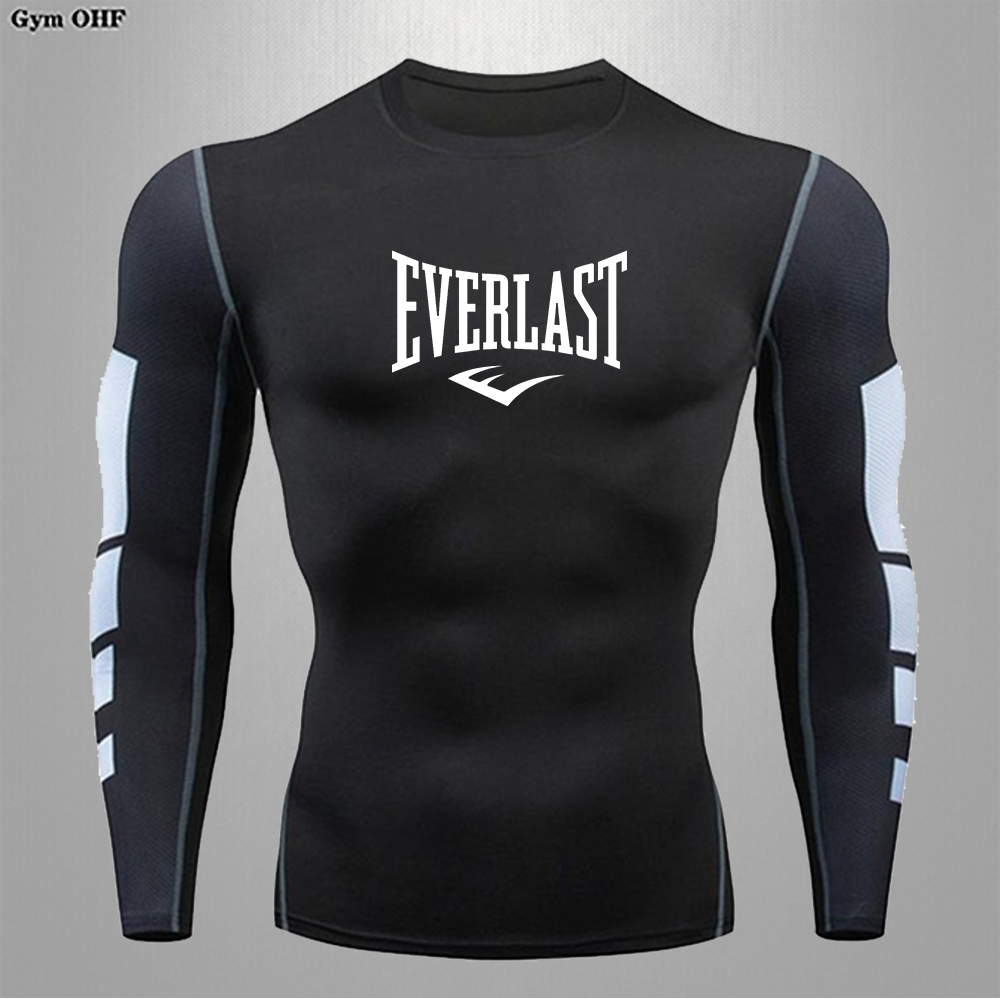 Men's Sports Tight Long-Sleeve - Outdoor Sportswear ulasan dan harga