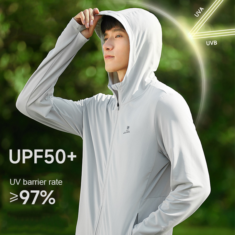 GOLDEN CAMEL Sun Protection Cl - Outdoor Sport Waterproof Jacket ulasan dan harga