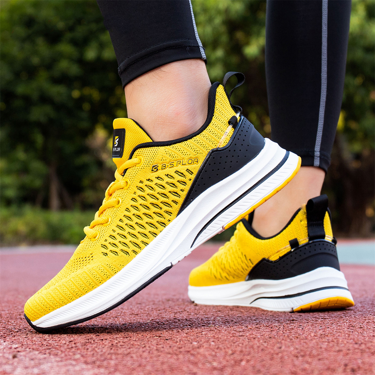 Baasploa Men's Running Shoes N - Outdoor Sport Flooring ulasan dan harga