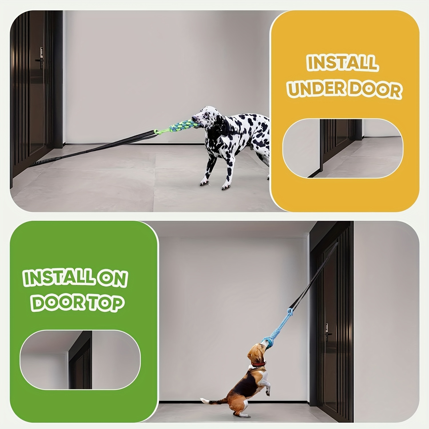 Dog Bungee Toy, Interactive Do - Headcollar Rope Set ulasan dan harga
