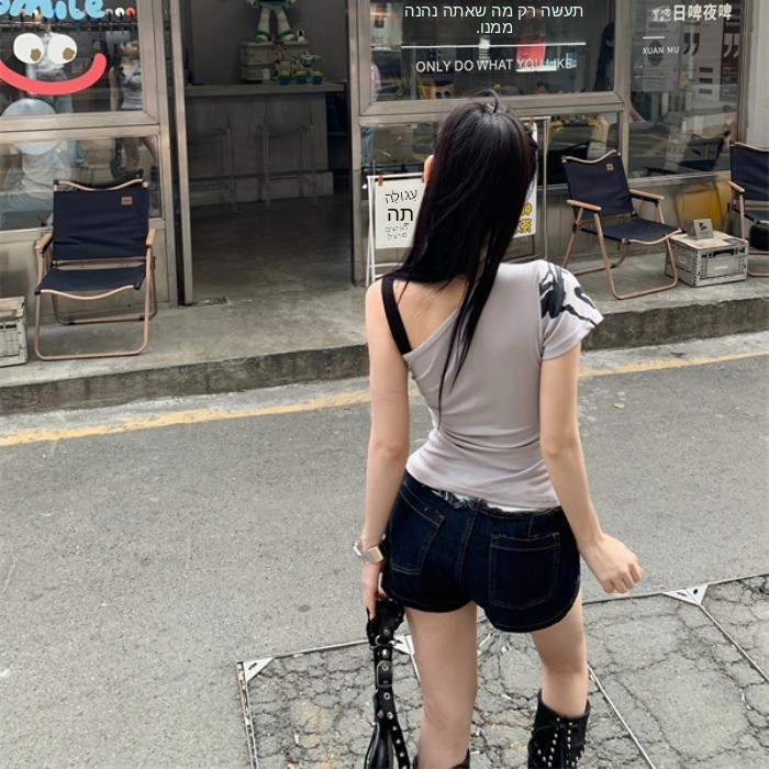 Summer Short Shoulder Bared St - Headcollar Rope Set ulasan dan harga
