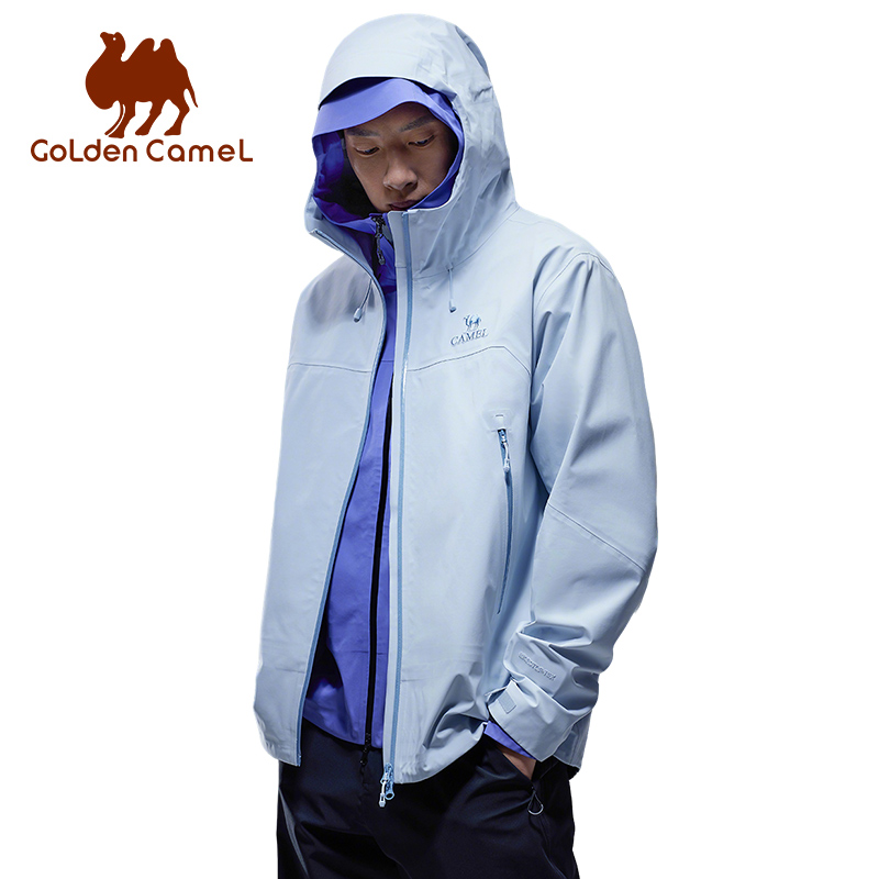 GOLDEN CAMEL Hard Shell Jacket - Outdoor Sport Waterproof Jacket ulasan dan harga