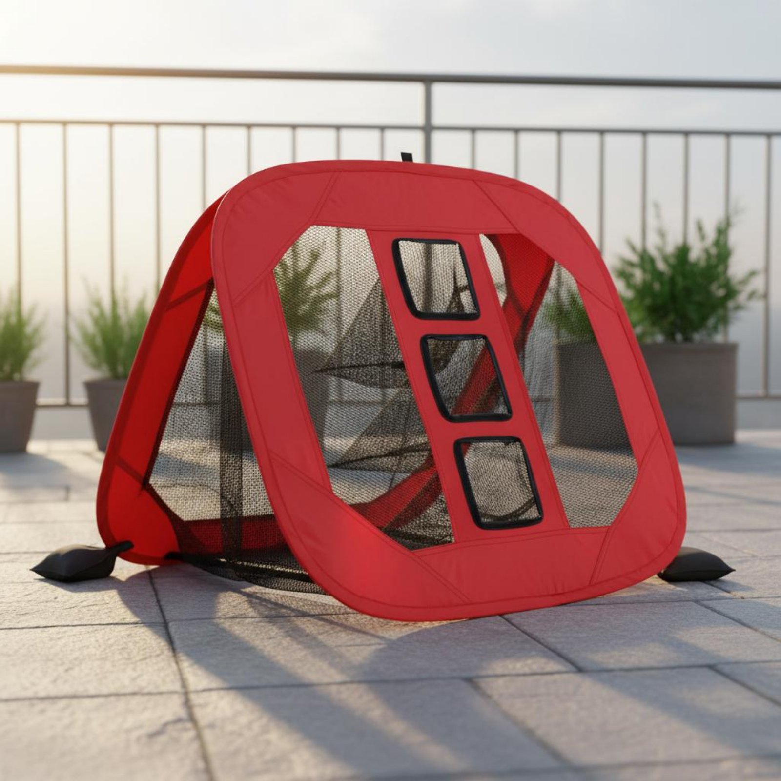 Golf Hitting Net Set Portable  - Outdoor Sports Net ulasan dan harga