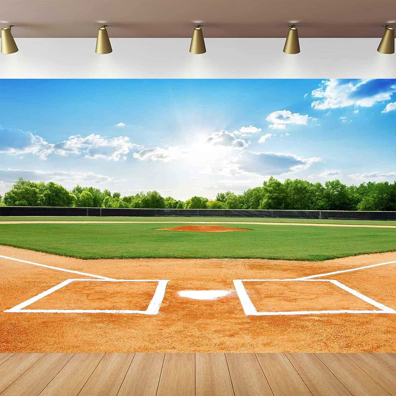 Baseball Field Photography Bac - Outdoor Sport Background ulasan dan harga