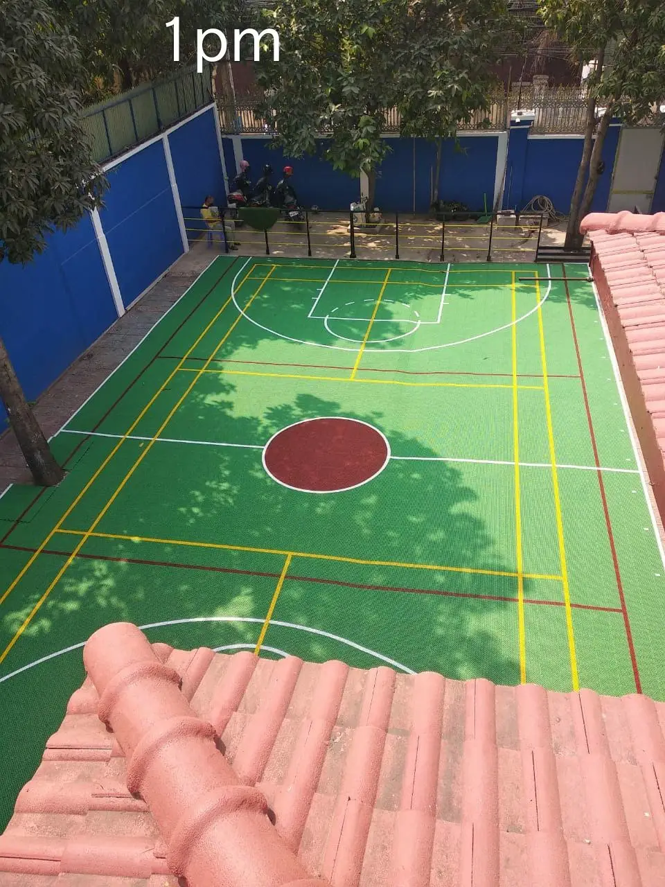 Eco-Friendly Plastic Custom Lo - Outdoor Sport Court Tiles ulasan dan harga