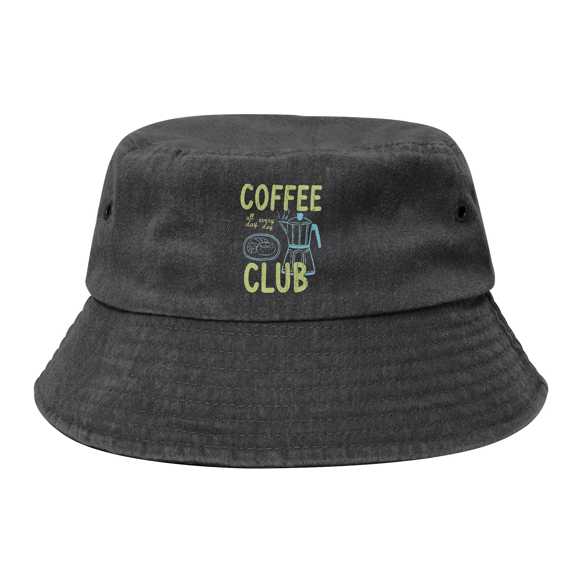 Coffee Club Lover Bucket Hats  - Outdoor Sport Club ulasan dan harga