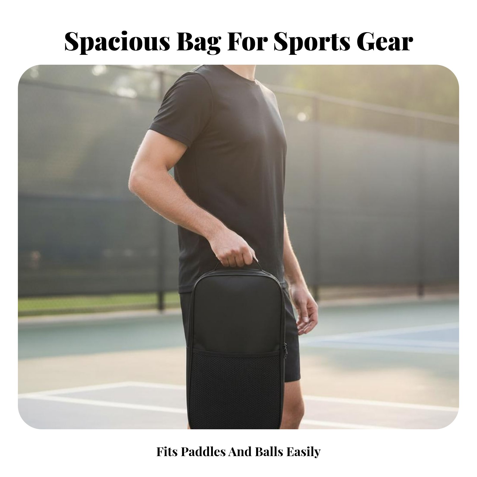 Pickleball Paddle Bag Large Ca - Outdoor Sports Accessories ulasan dan harga