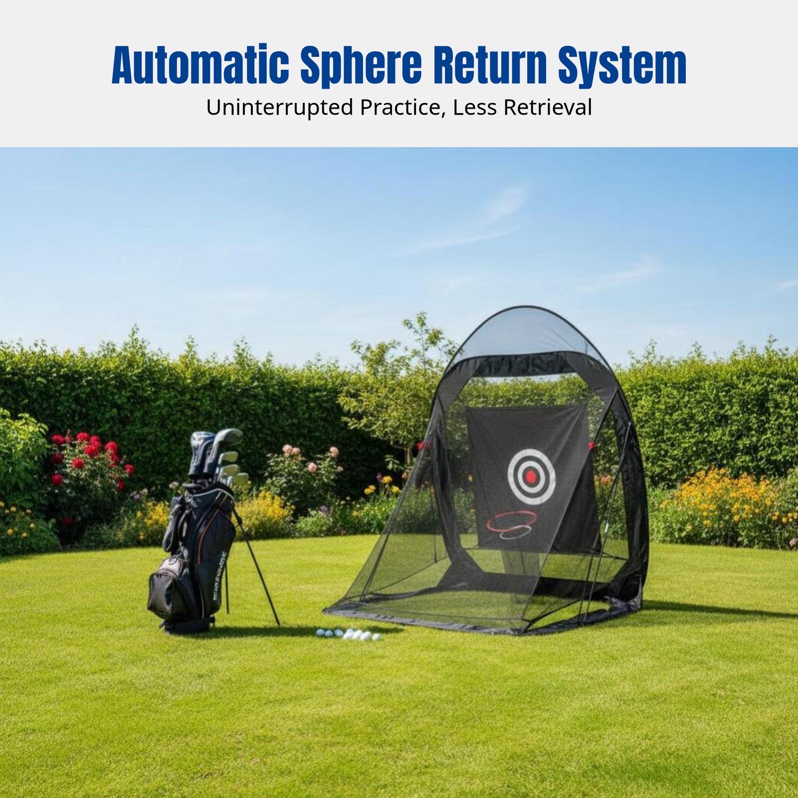 Sports Practice Net, Portable  - Outdoor Sports Net ulasan dan harga