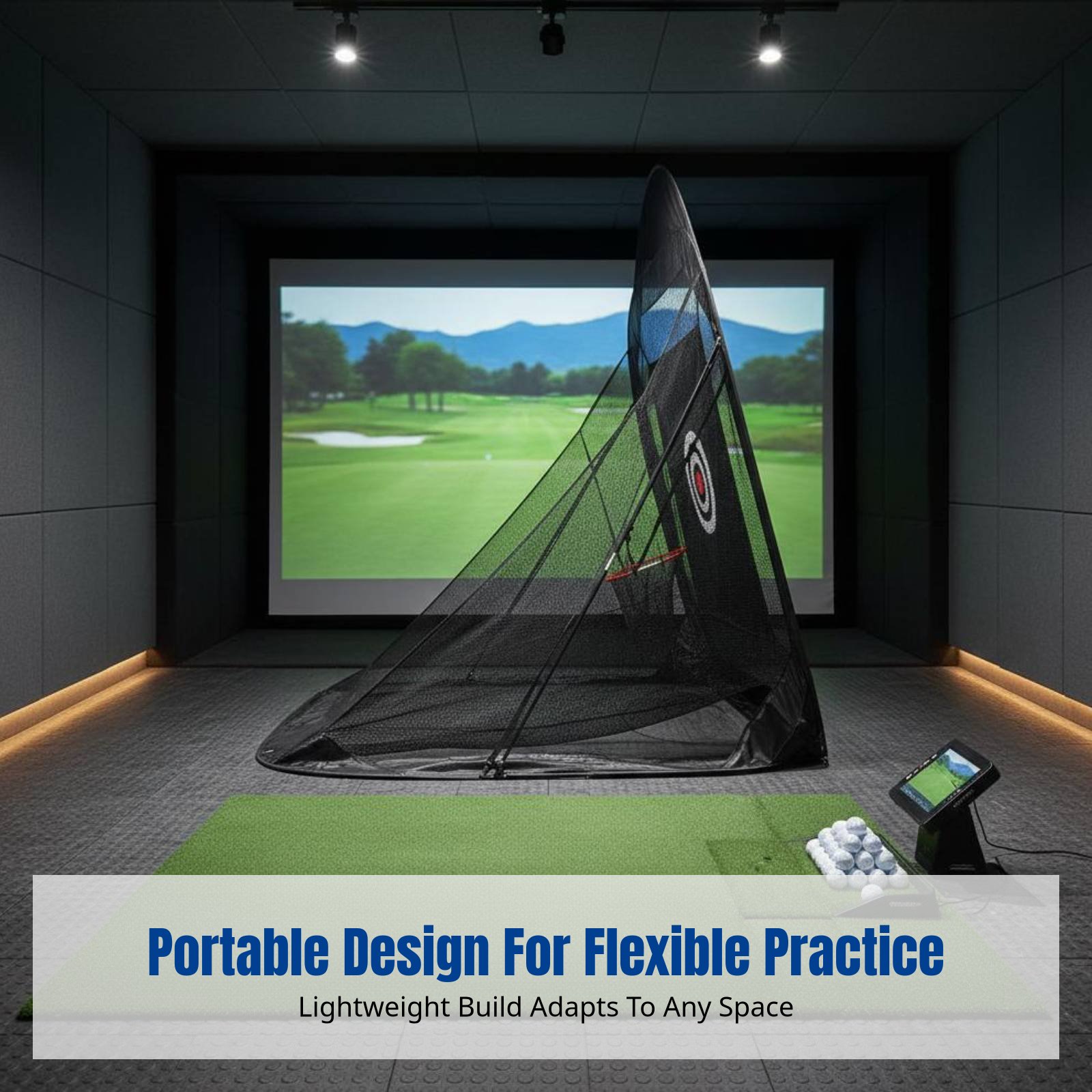 Sports Practice Net, Portable  - Outdoor Sports Net ulasan dan harga