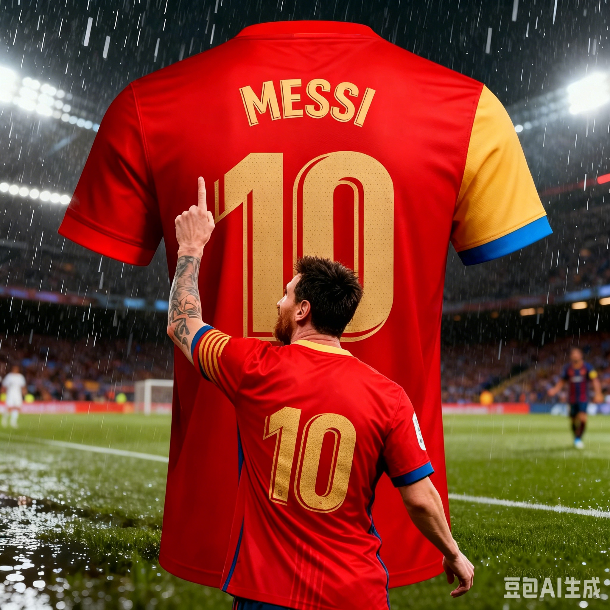 Messi 3D Print Sport QuickDry  - Outdoor Sport Club ulasan dan harga