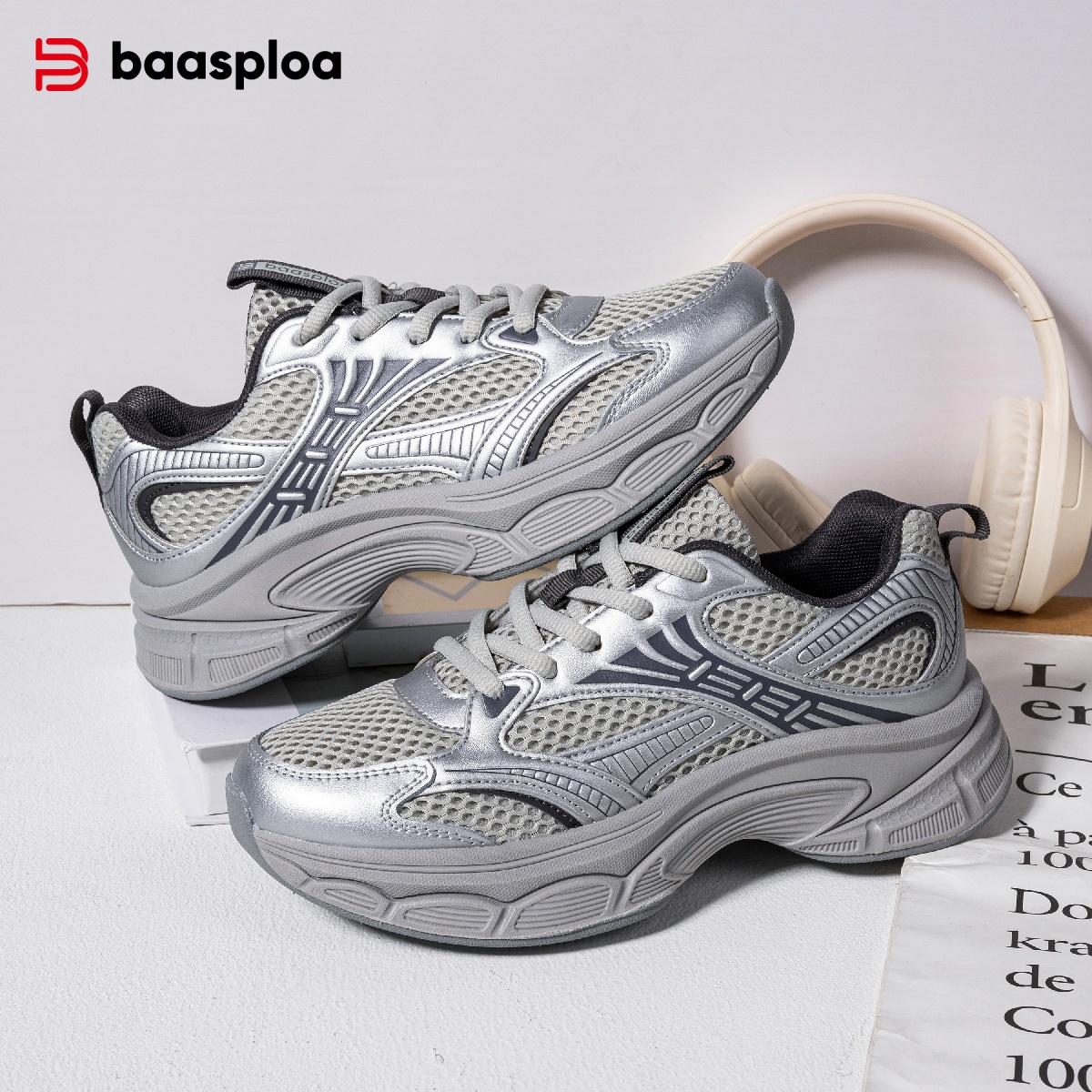 Baasploa Women Running Shoes P - Outdoor Sport Flooring ulasan dan harga