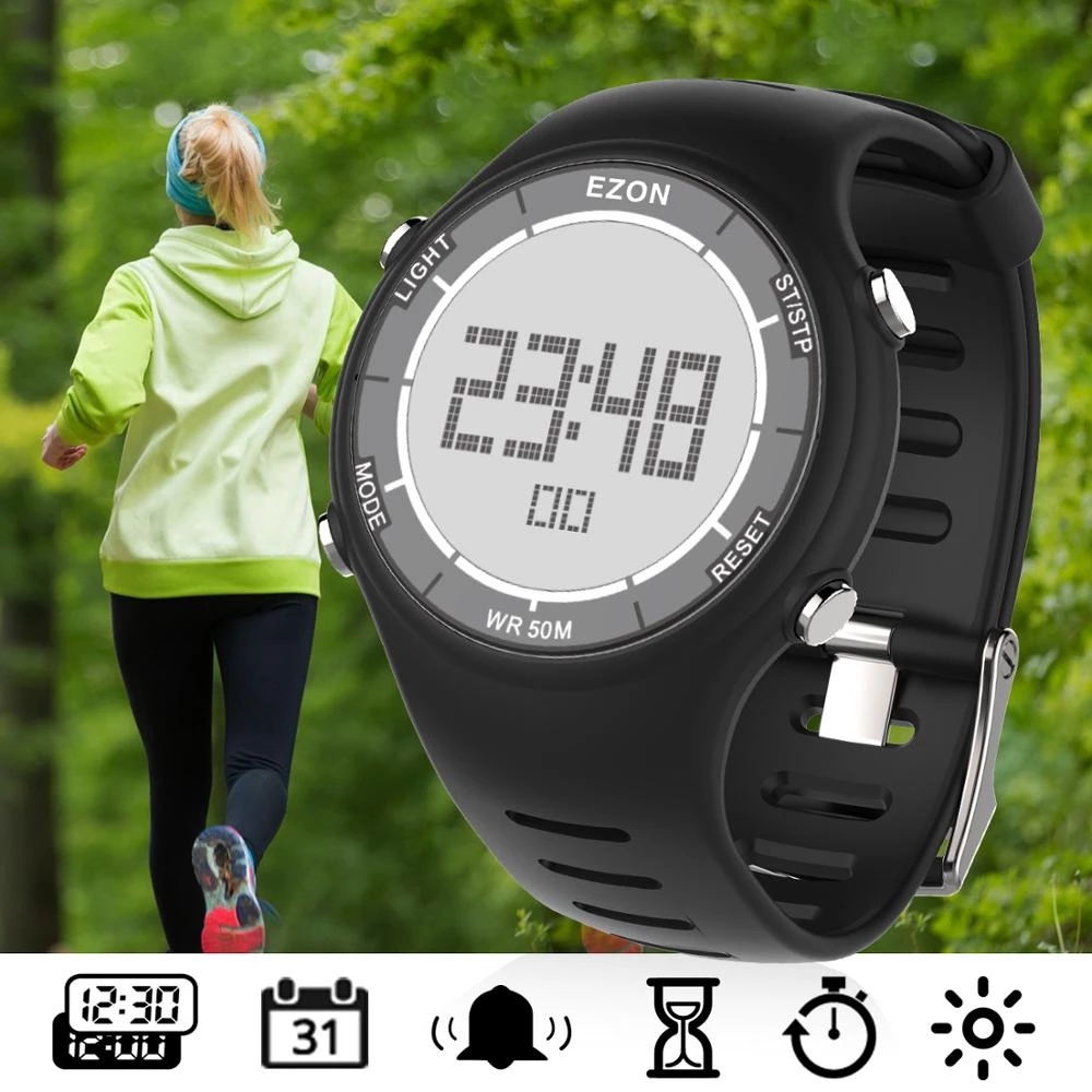 EZON New Fashion Woman Digital - Outdoor Sport Lights ulasan dan harga