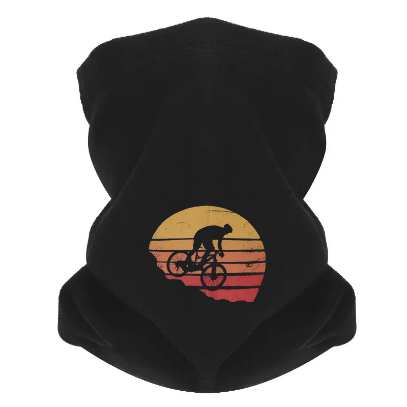 Bicycle silhouette sunset back - Outdoor Sport Background ulasan dan harga
