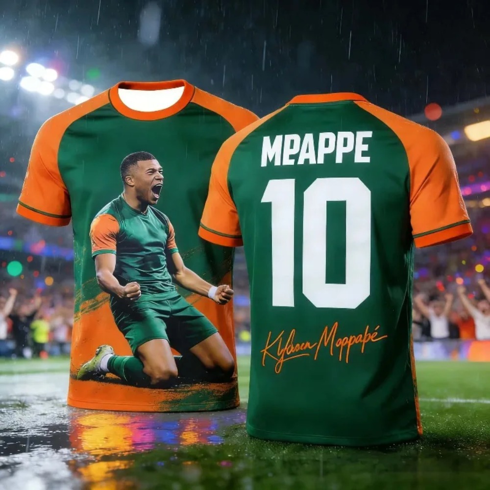 Summer 3D Print Mbappé Sport Q - Outdoor Sport Club ulasan dan harga
