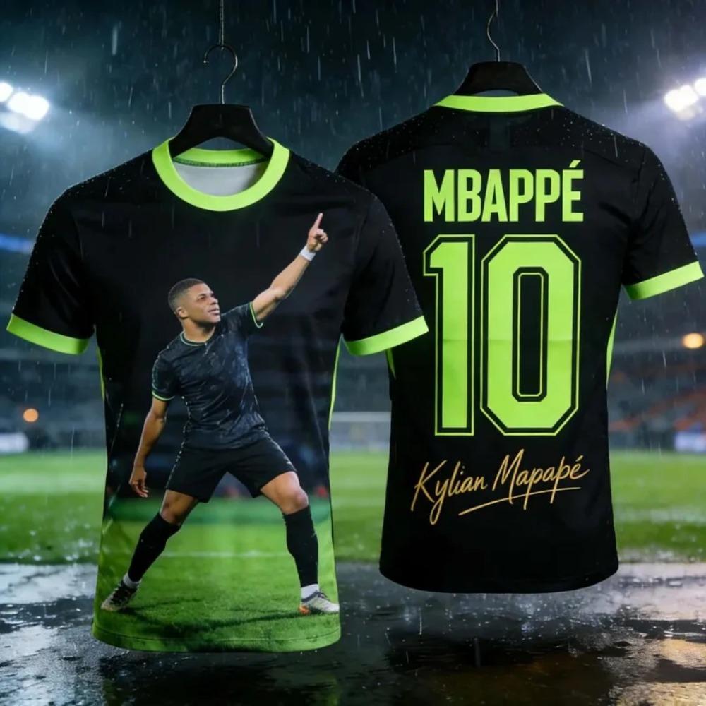 Summer 3D Print Mbappé Sport Q - Outdoor Sport Club ulasan dan harga