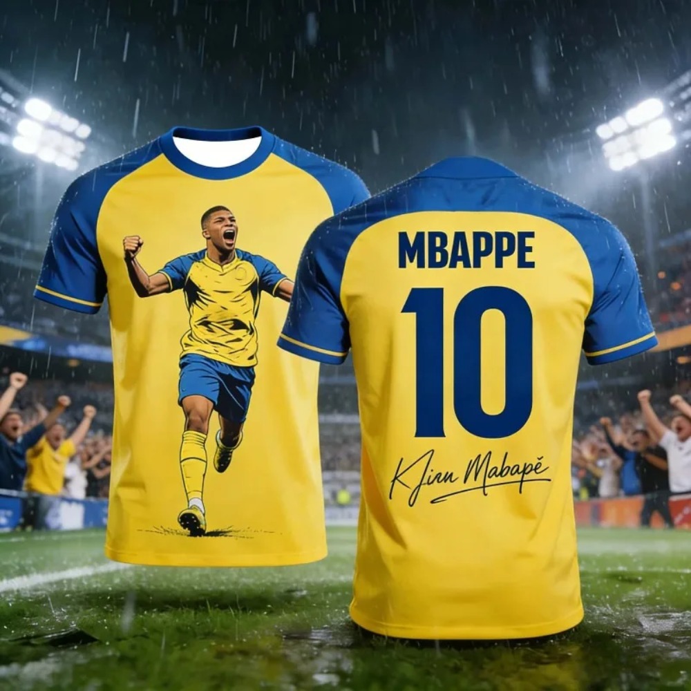 Summer 3D Print Mbappé Sport Q - Outdoor Sport Club ulasan dan harga