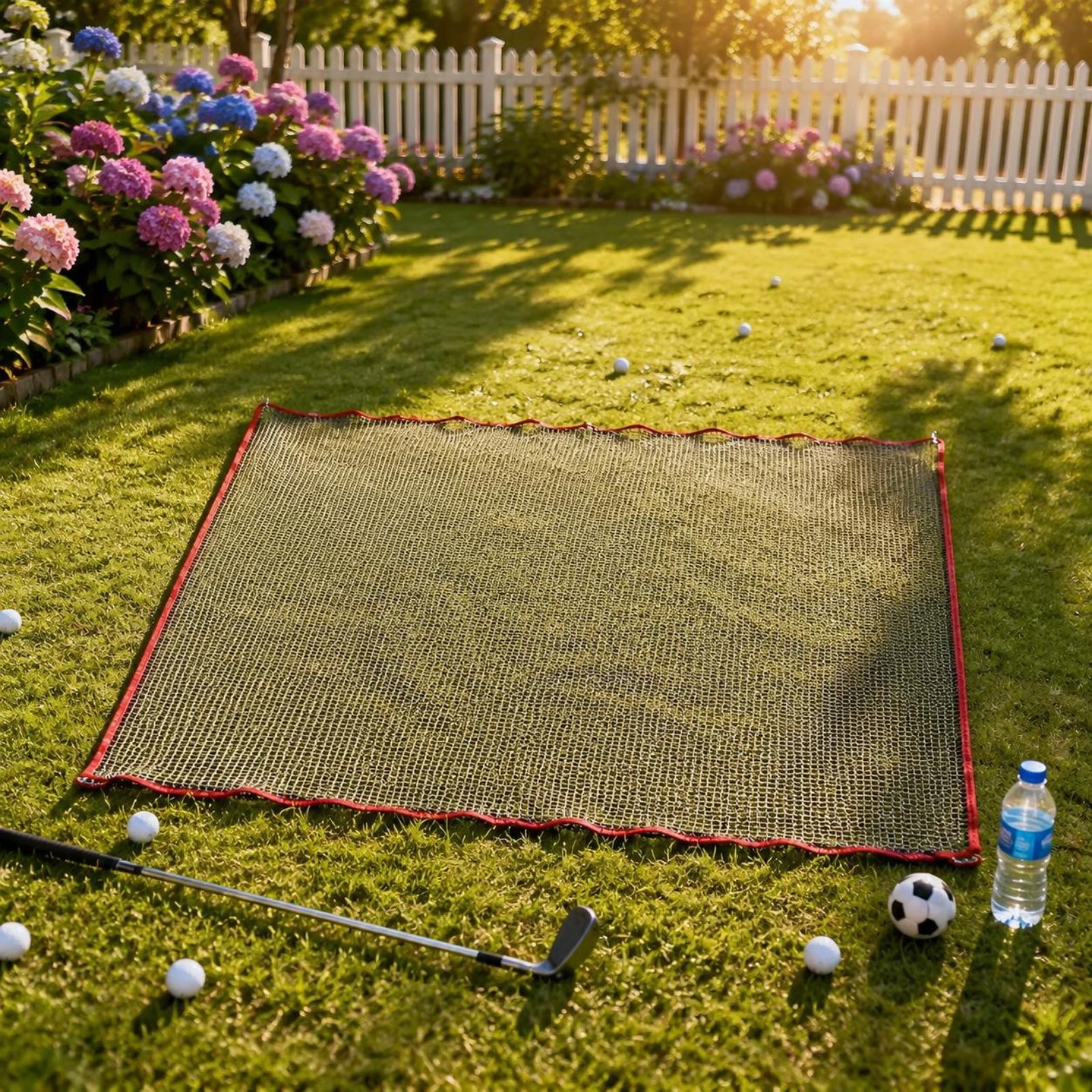Golf Practice Net Soft Mesh Go - Outdoor Sports Net ulasan dan harga