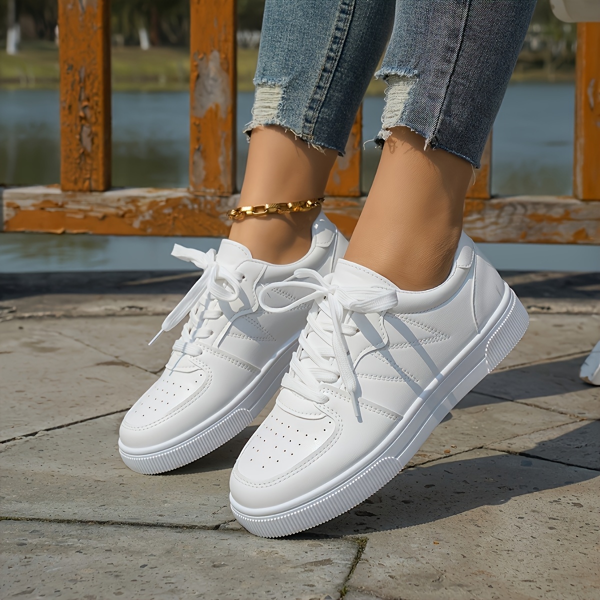 Women Sneakers Runing Breathab - Outdoor Sport Lights ulasan dan harga