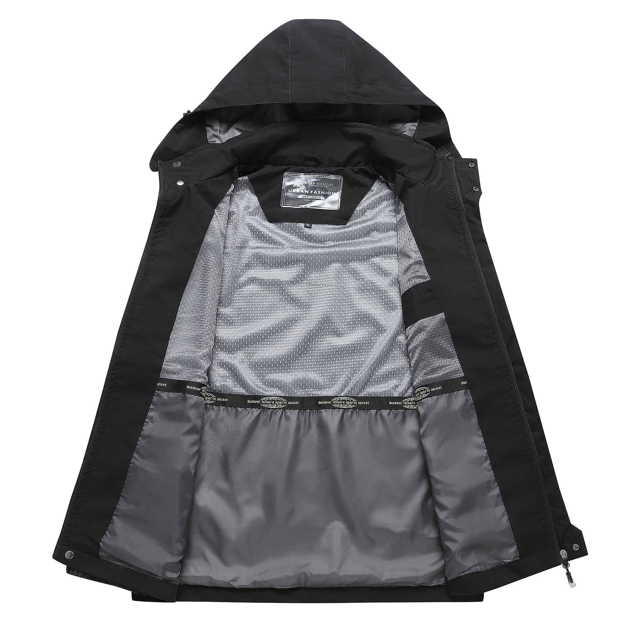 Men's Waterproof Hiking Jacket - Outdoor Sport Waterproof Jacket ulasan dan harga