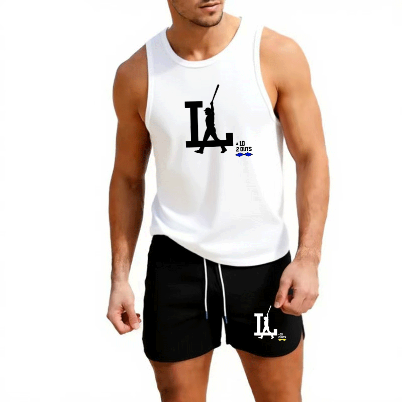 European Size Men Vest Shorts  - Outdoor Sportswear ulasan dan harga