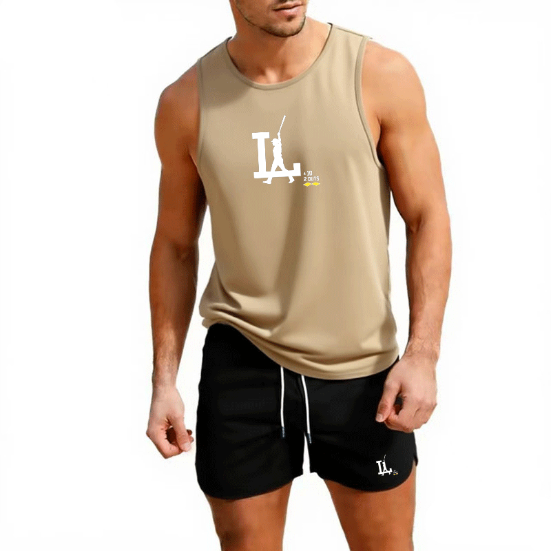 European Size Men Vest Shorts  - Outdoor Sportswear ulasan dan harga