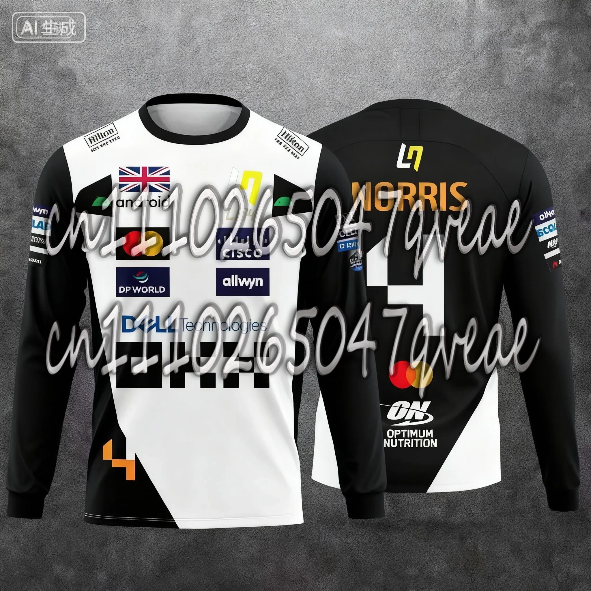 Lando Norris NO.4 2026 New Rac - Outdoor Sportswear ulasan dan harga