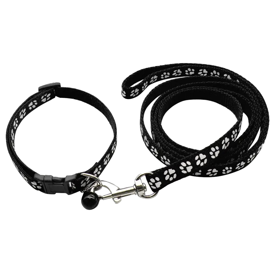 Dog Paw Print Pet Traction Rop - Headcollar Rope Set ulasan dan harga