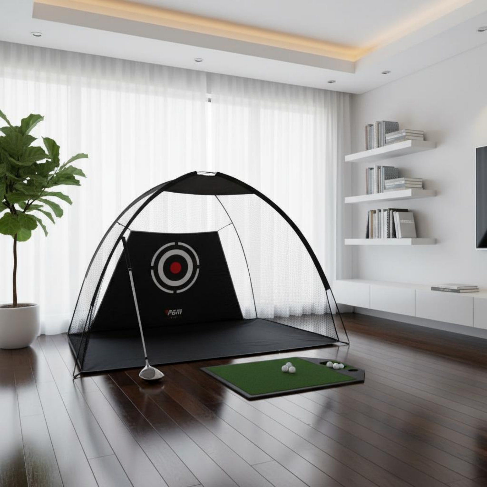 Golf Practice Net Easy Setup I - Outdoor Sports Net ulasan dan harga