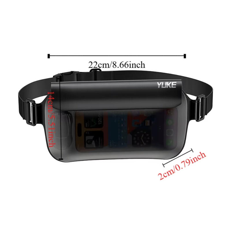 1PC Waterproof Waist Belt Bag  - Outdoor Sports Accessories ulasan dan harga