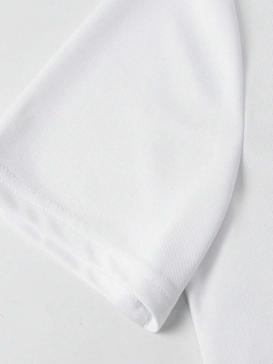Men's White Casual Polo Shirt  - Polo Shirt Equestrian ulasan dan harga