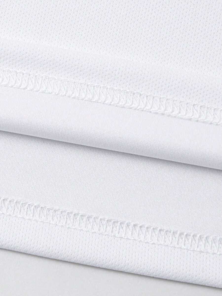 Men's White Casual Polo Shirt  - Polo Shirt Equestrian ulasan dan harga