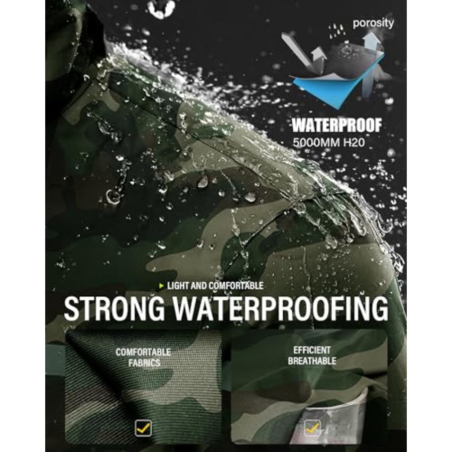 iCreek Rain Suit Waterproof Ja - Outdoor Sport Waterproof Jacket ulasan dan harga