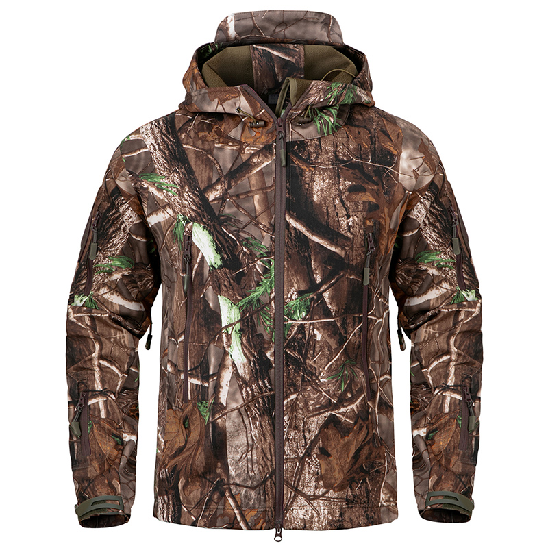 Men's Silent Soft Shell Camouf - Outdoor Sport Waterproof Jacket ulasan dan harga