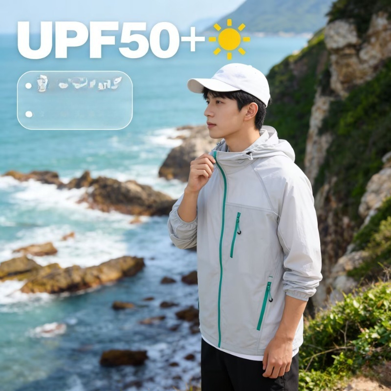 UPF50+ Summer Outdoor Quick Dr - Outdoor Sport Jacket ulasan dan harga