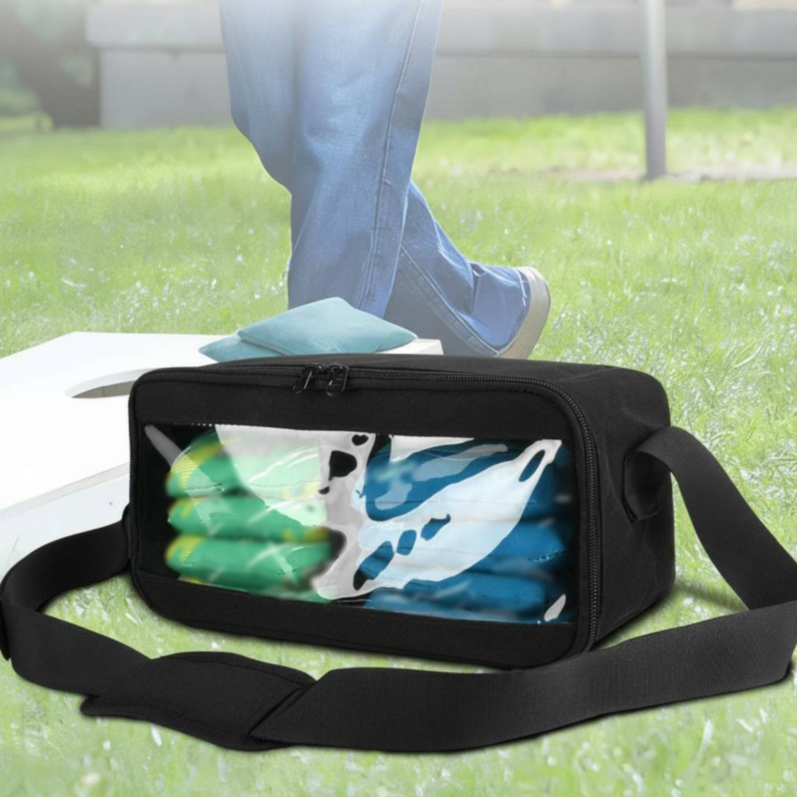 Transparent Window Shoulder Ba - Outdoor Sports Accessories ulasan dan harga