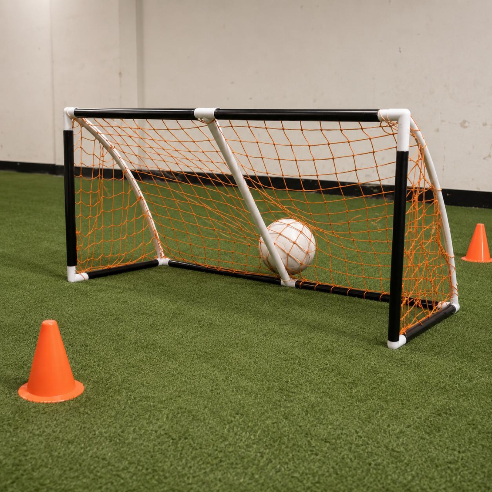 Portable Soccer Goal Orange Ne - Outdoor Sports Net ulasan dan harga