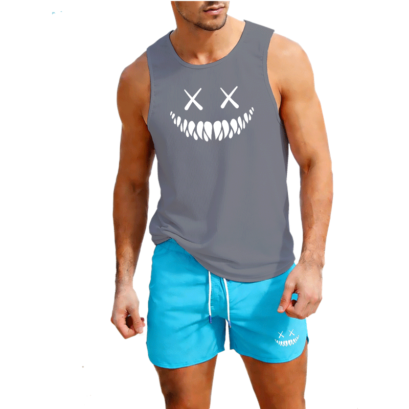 Men's Summer 2 Piece Beach Sho - Outdoor Sportswear ulasan dan harga