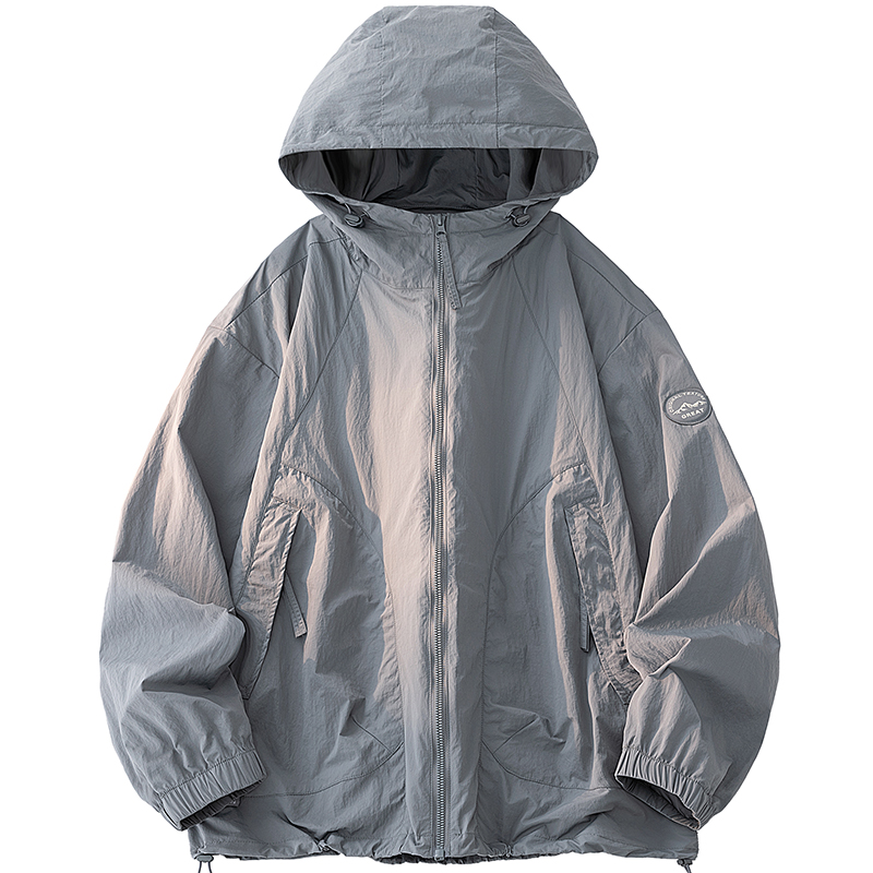 Outdoor UPF50+ Men's Hooded Su - Outdoor Sport Jacket ulasan dan harga