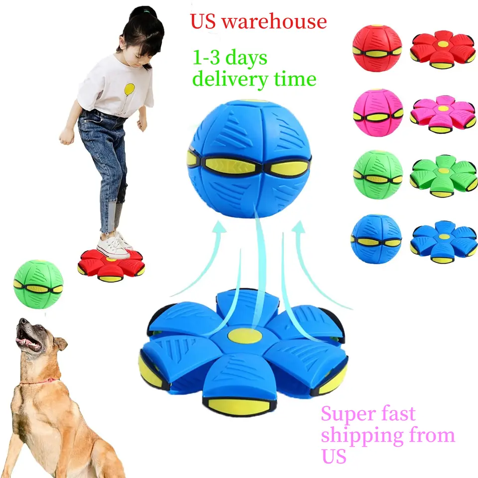 Magic UFO Flying Flat Disc Bal - Outdoor Sport Lights ulasan dan harga