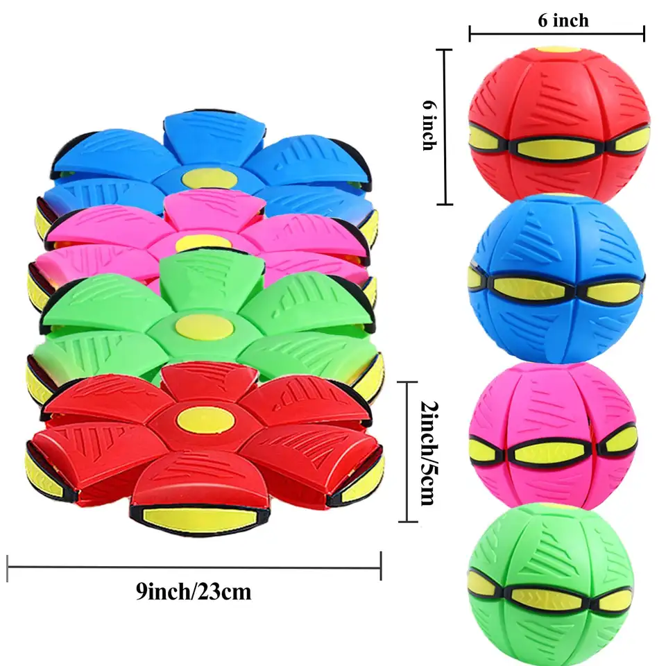 Magic UFO Flying Flat Disc Bal - Outdoor Sport Lights ulasan dan harga