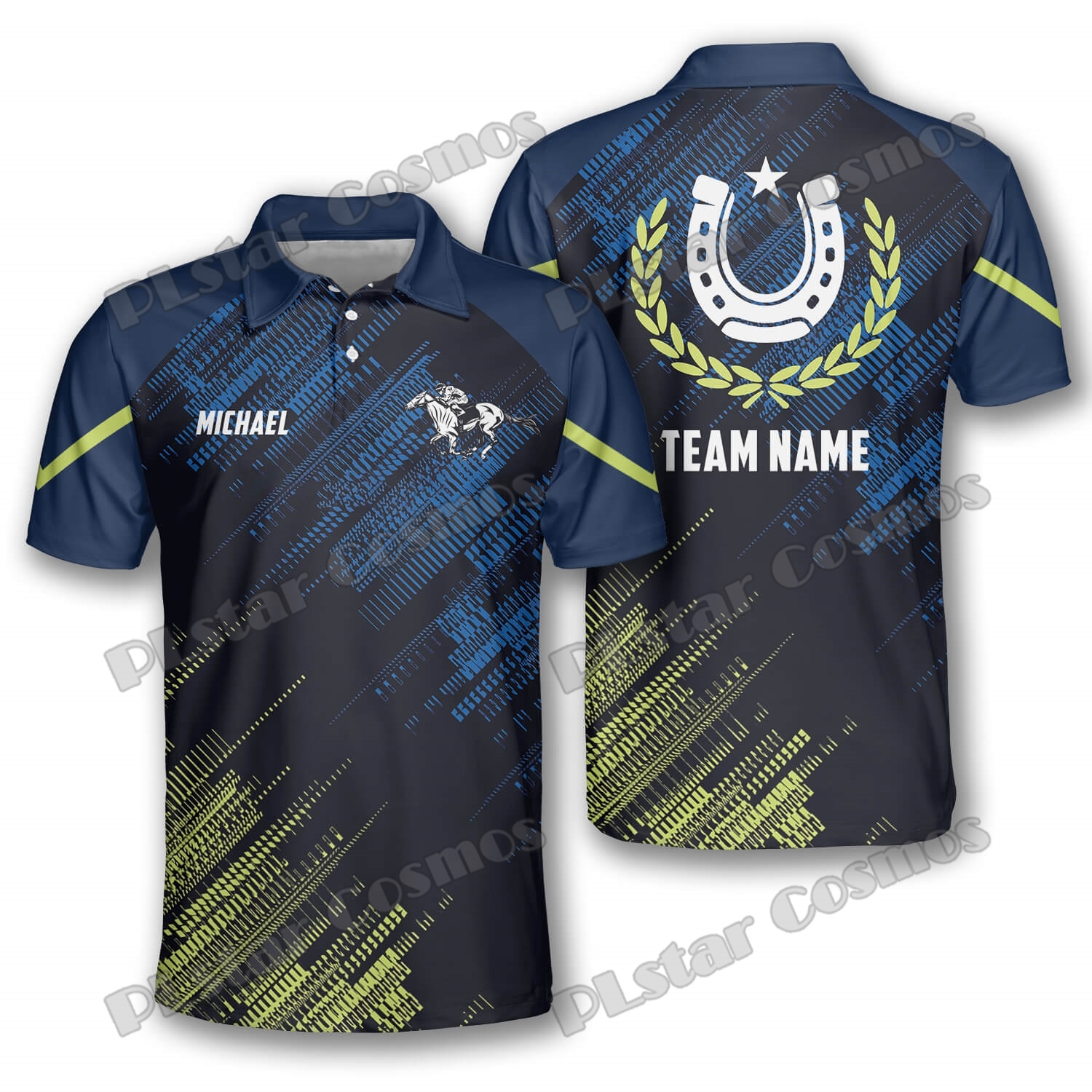 PLstar Cosmos Horse Racer Eque - Polo Shirt Equestrian ulasan dan harga